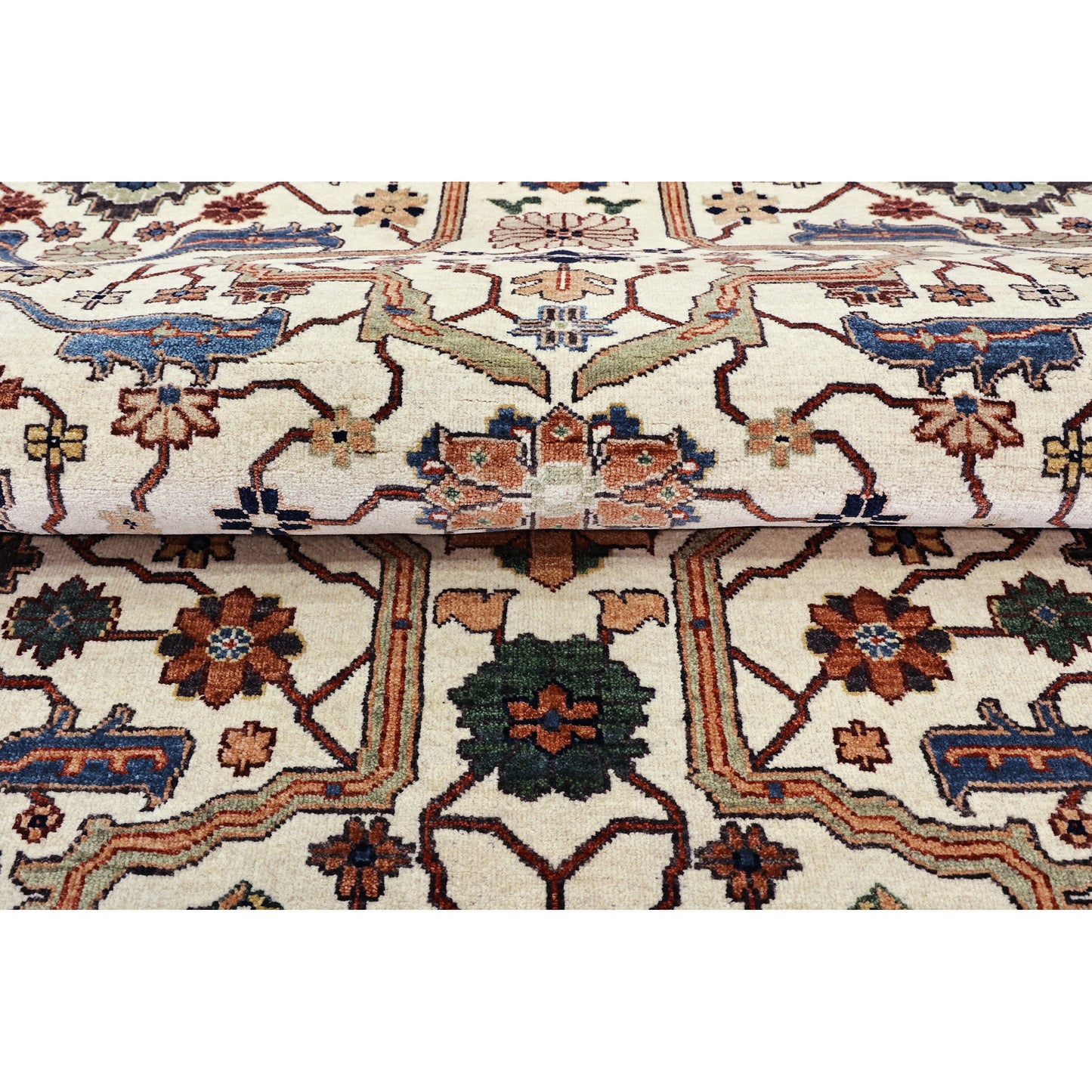 BAKSHAHE BK036 IVORY / RUST