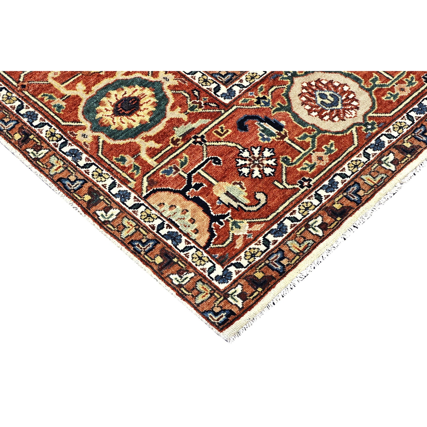 BAKSHAHE BK036 IVORY / RUST