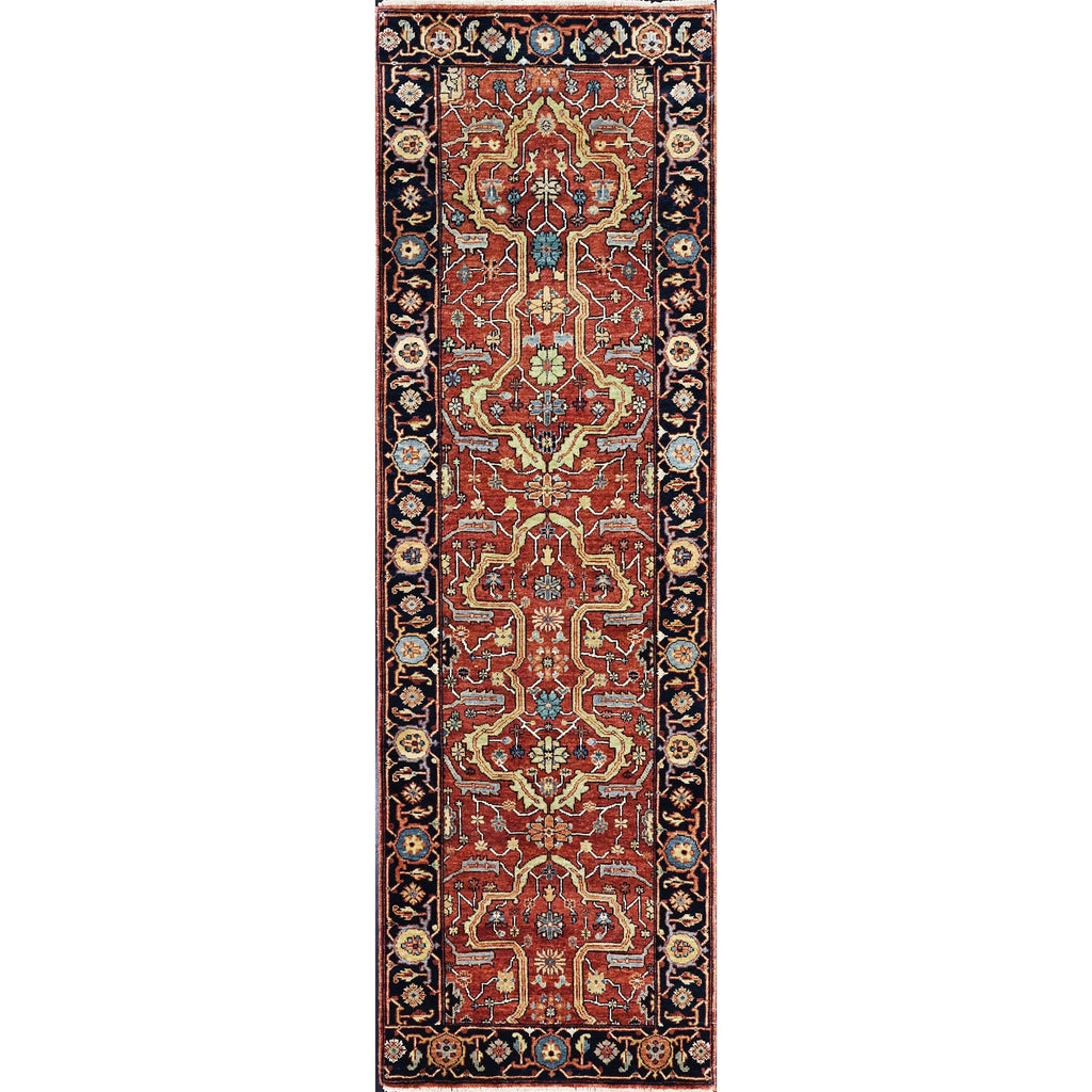 BAKSHAHESH BK036 RED / BLUE