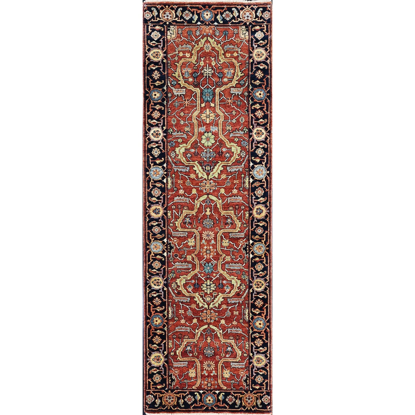 BAKSHAHESH BK036 RED / BLUE