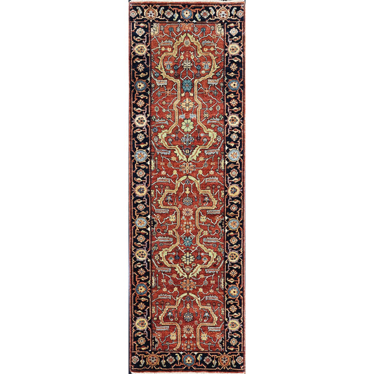 BAKSHAHESH BK036 RED / BLUE