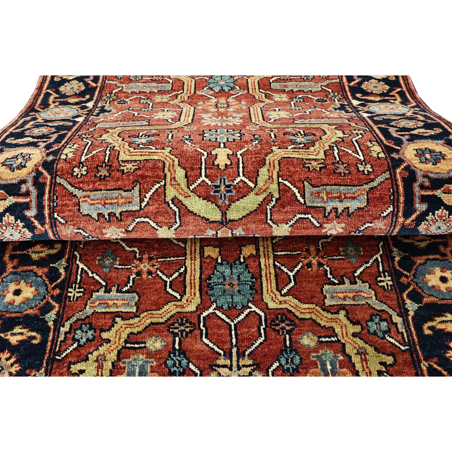 BAKSHAHESH BK036 RED / BLUE