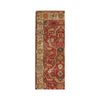 BAKSHAHESH BK036 RED / CAMEL