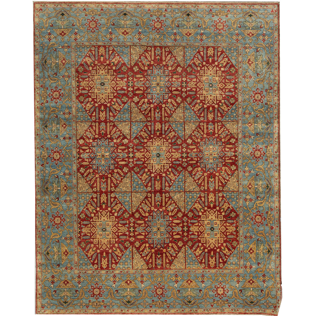 BAKSHAHE BK038 RED / LIGHT BLUE