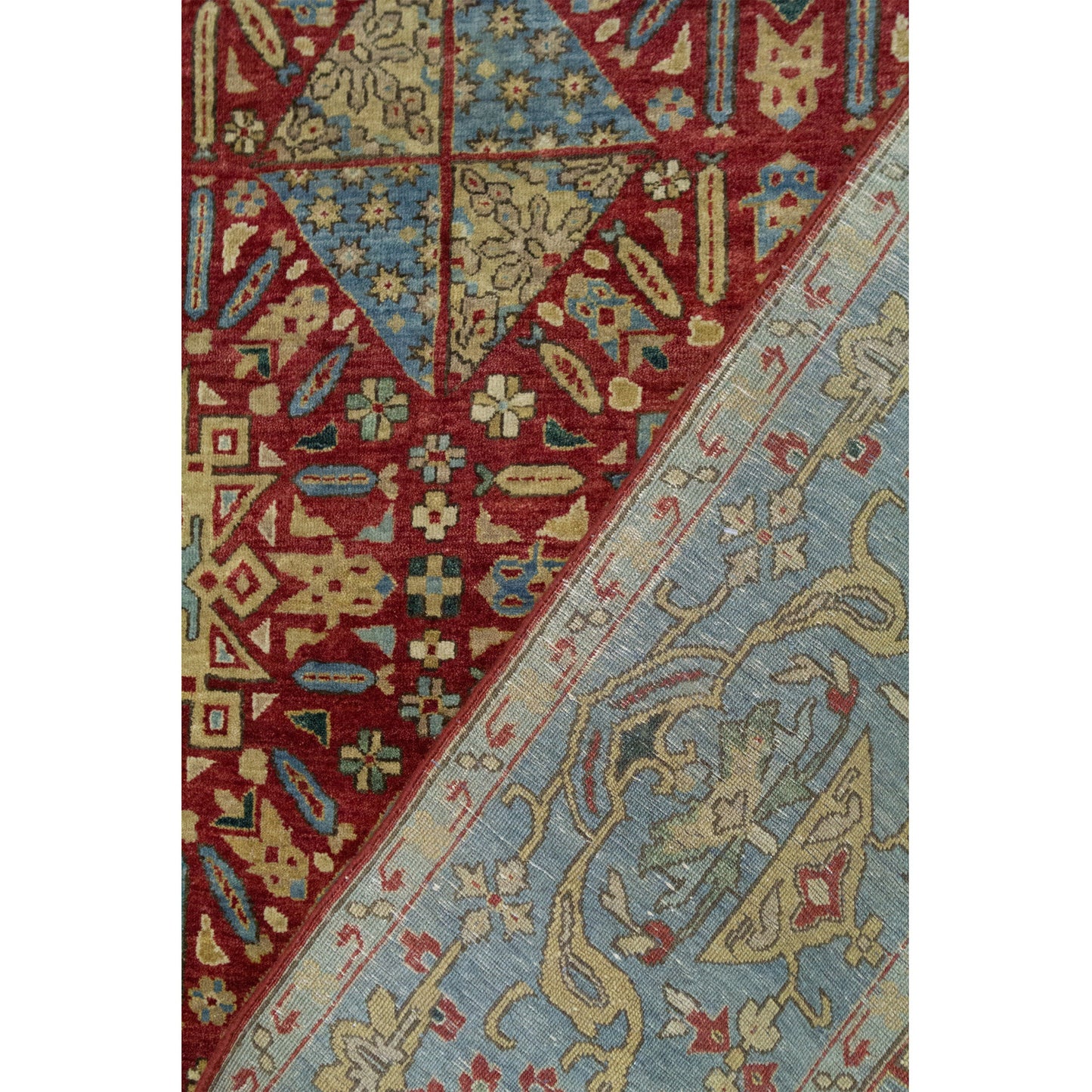 BAKSHAHE BK038 RED / LIGHT BLUE