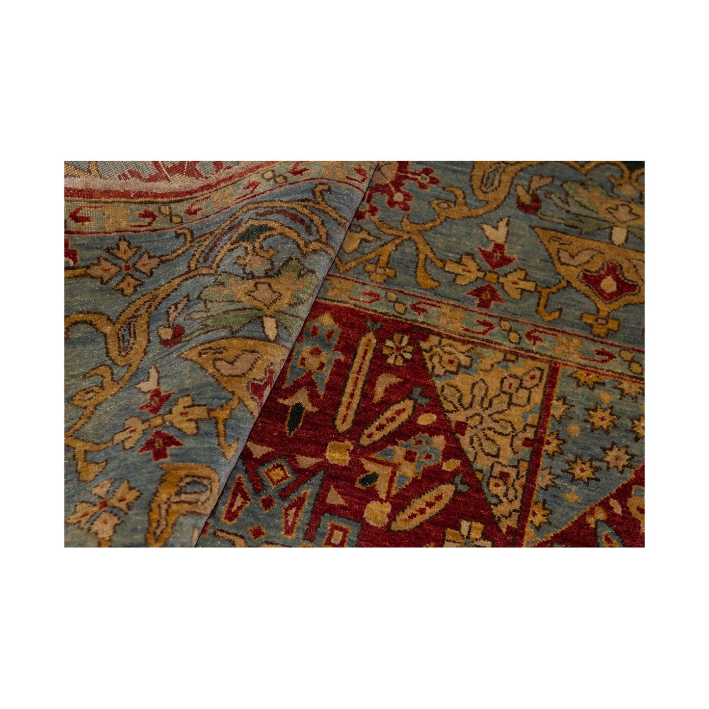BAKSHAHE BK038 RED / LIGHT BLUE