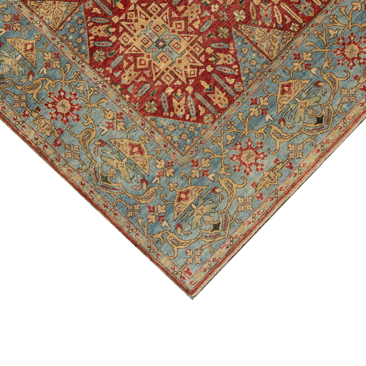 BAKSHAHE BK038 RED / LIGHT BLUE