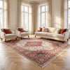 BAKSHAHE BK039 IVORY / RED