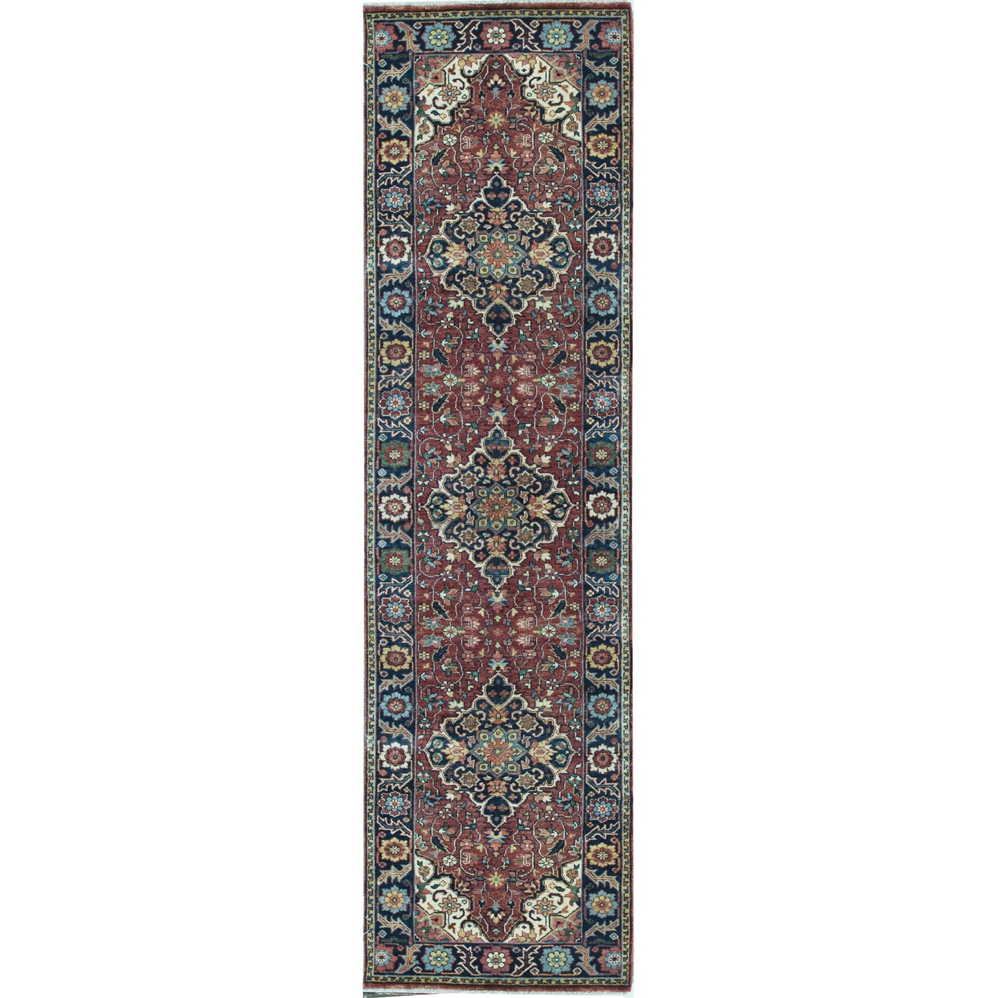 BAKSHAHESH BK039 RED / BLUE