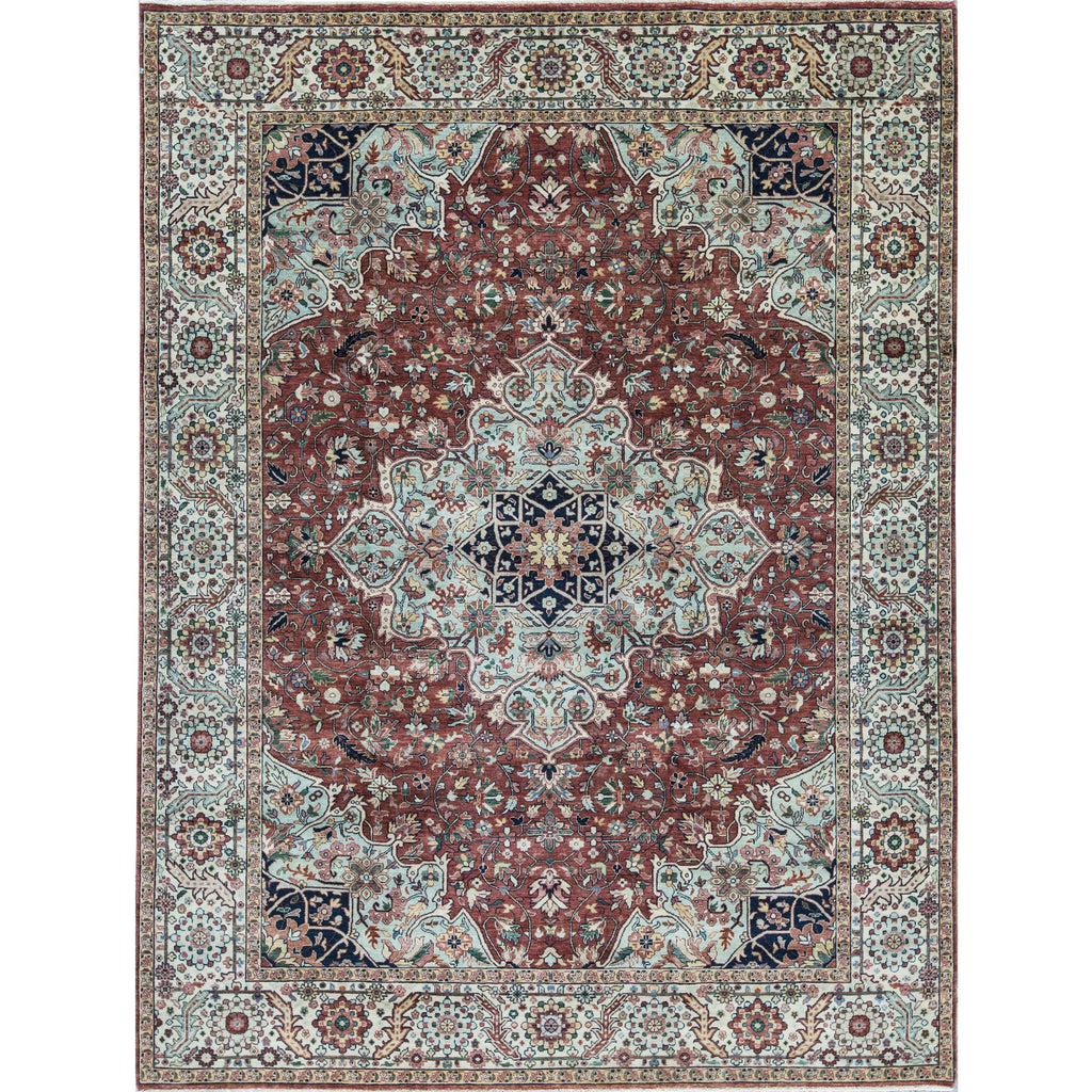 BAKSHAHE BK039 RED / IVORY