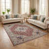 BAKSHAHE BK039 RED / IVORY