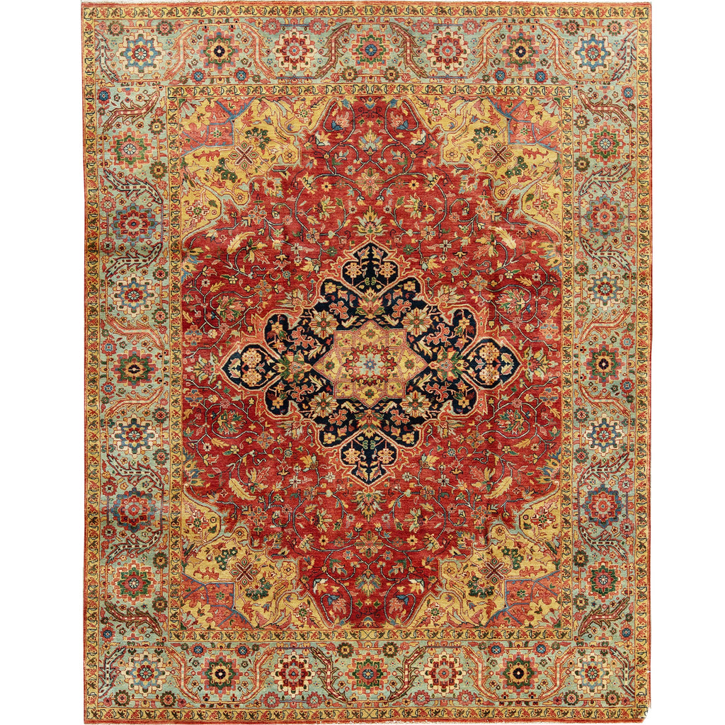 BAKSHAHE BK039 RED / LIGHT GREEN