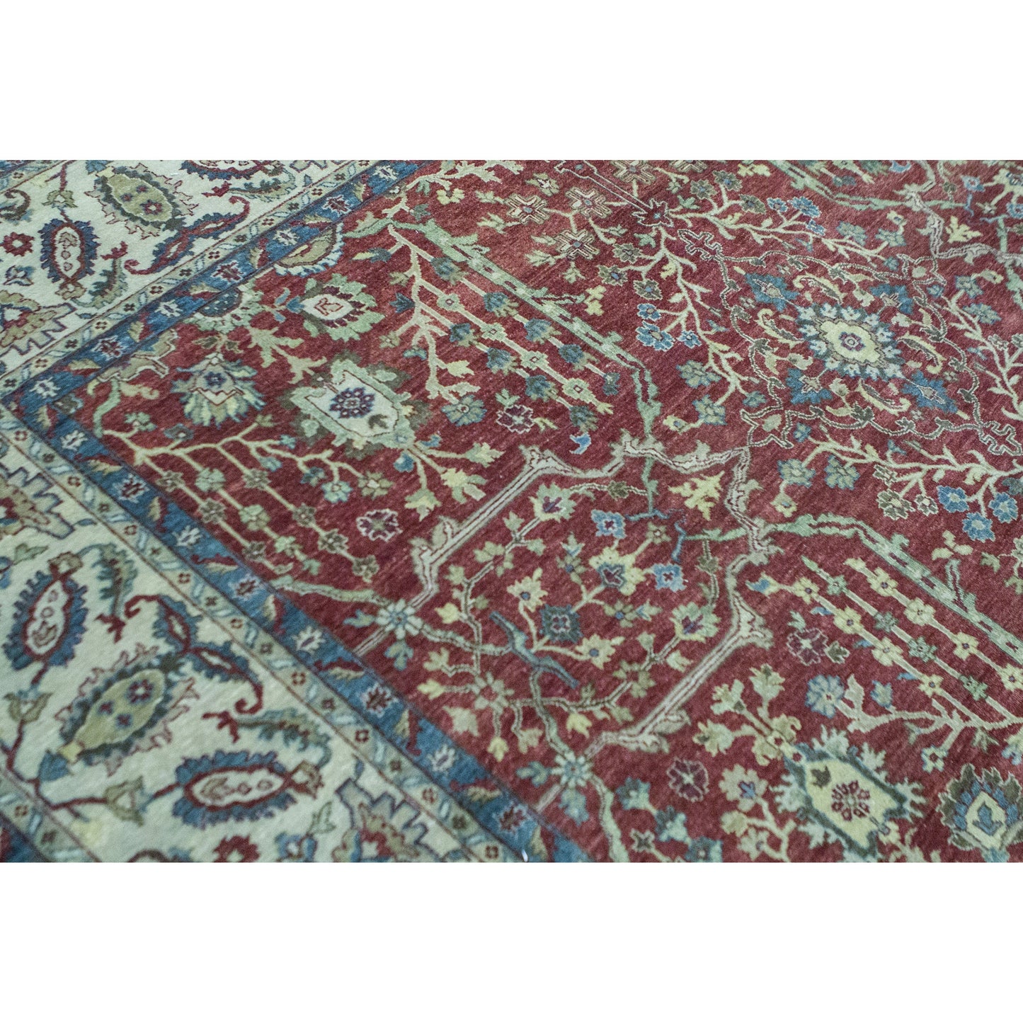 BAKSHAHE BK042 RED / IVORY