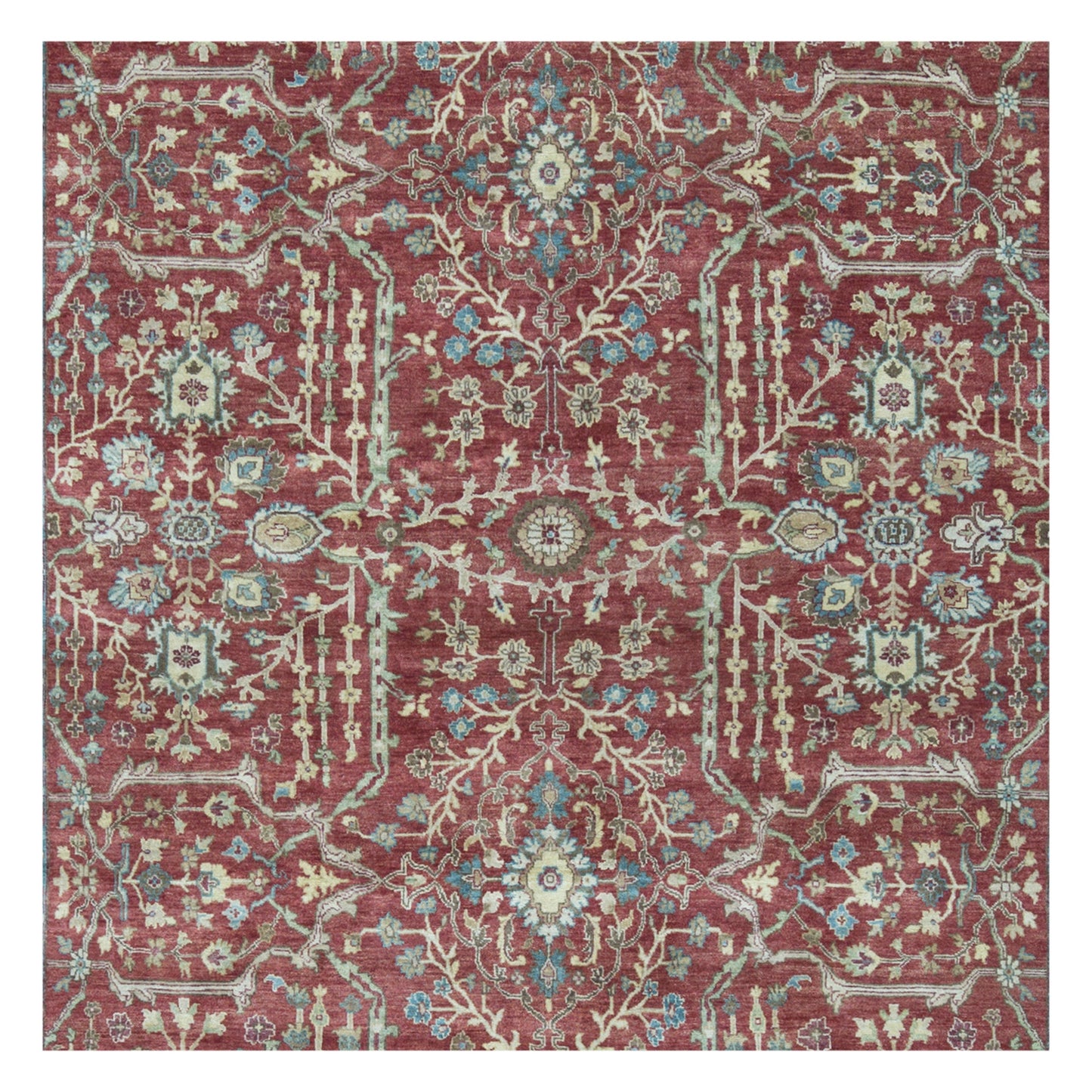 BAKSHAHE BK042 RED / IVORY