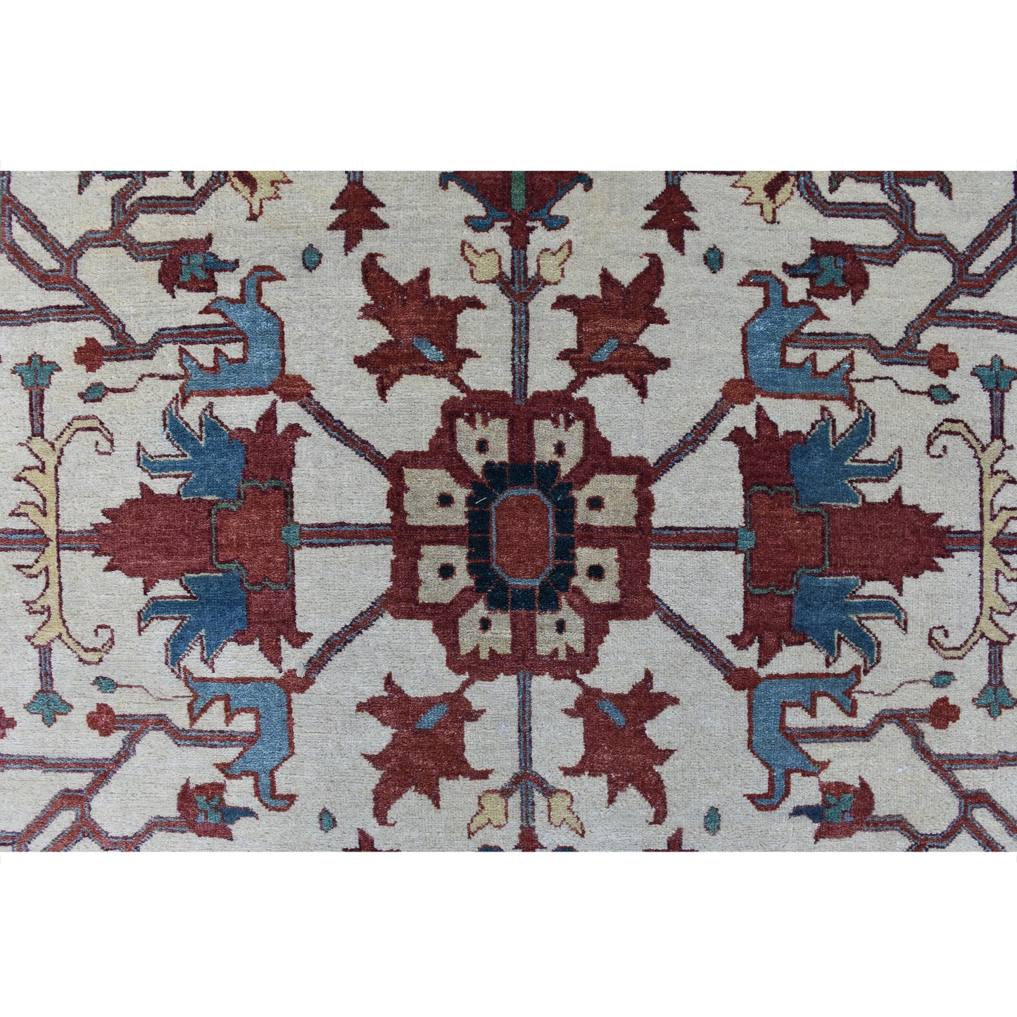 BAKSHAHE BK045 IVORY / RUST