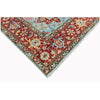 BAKSHAHESH BK056 LIGHT BLUE / RUST