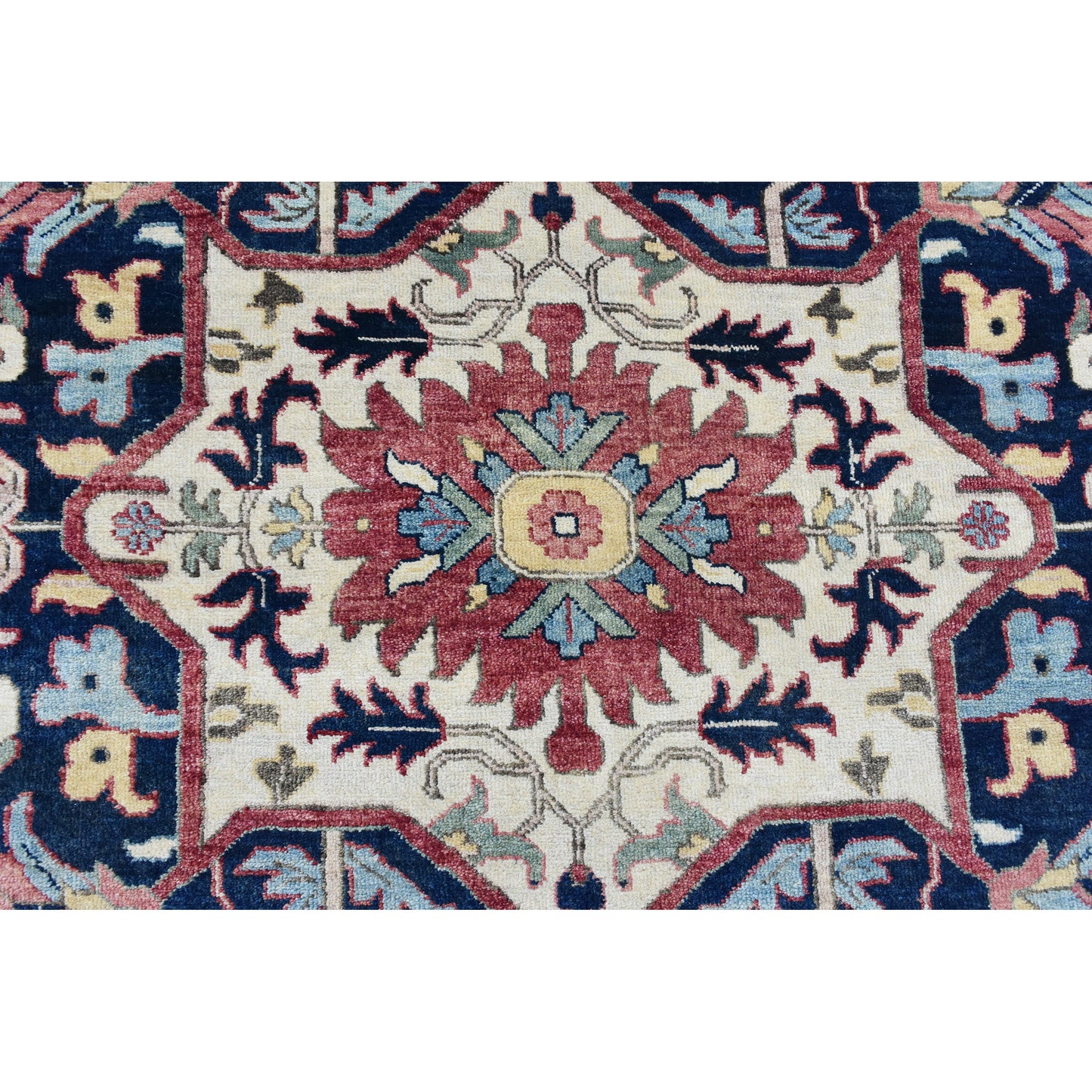 BAKSHAHESH BK073 RED / BLUE