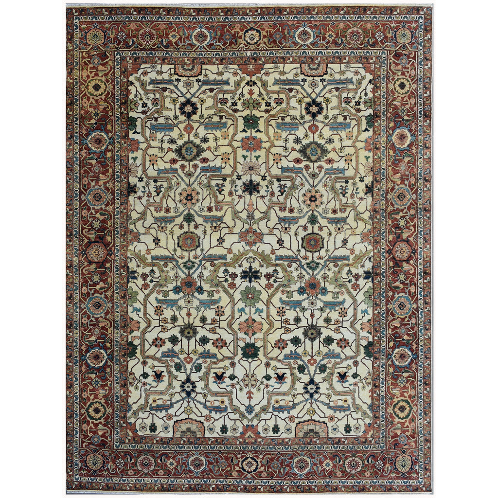 BAKSHAHE BK36C IVORY / RUST