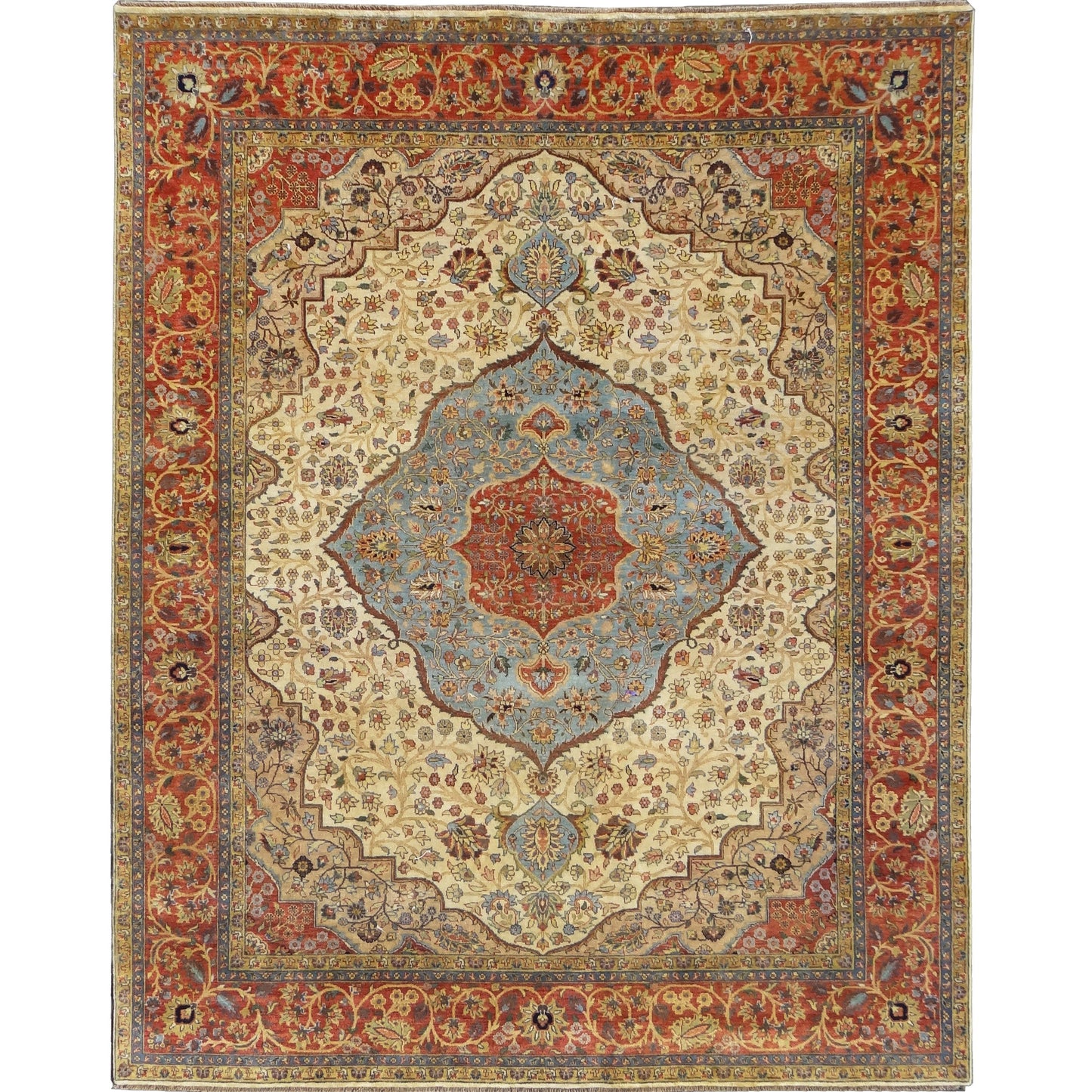 BAKSHAHE FH001 IVORY / RED