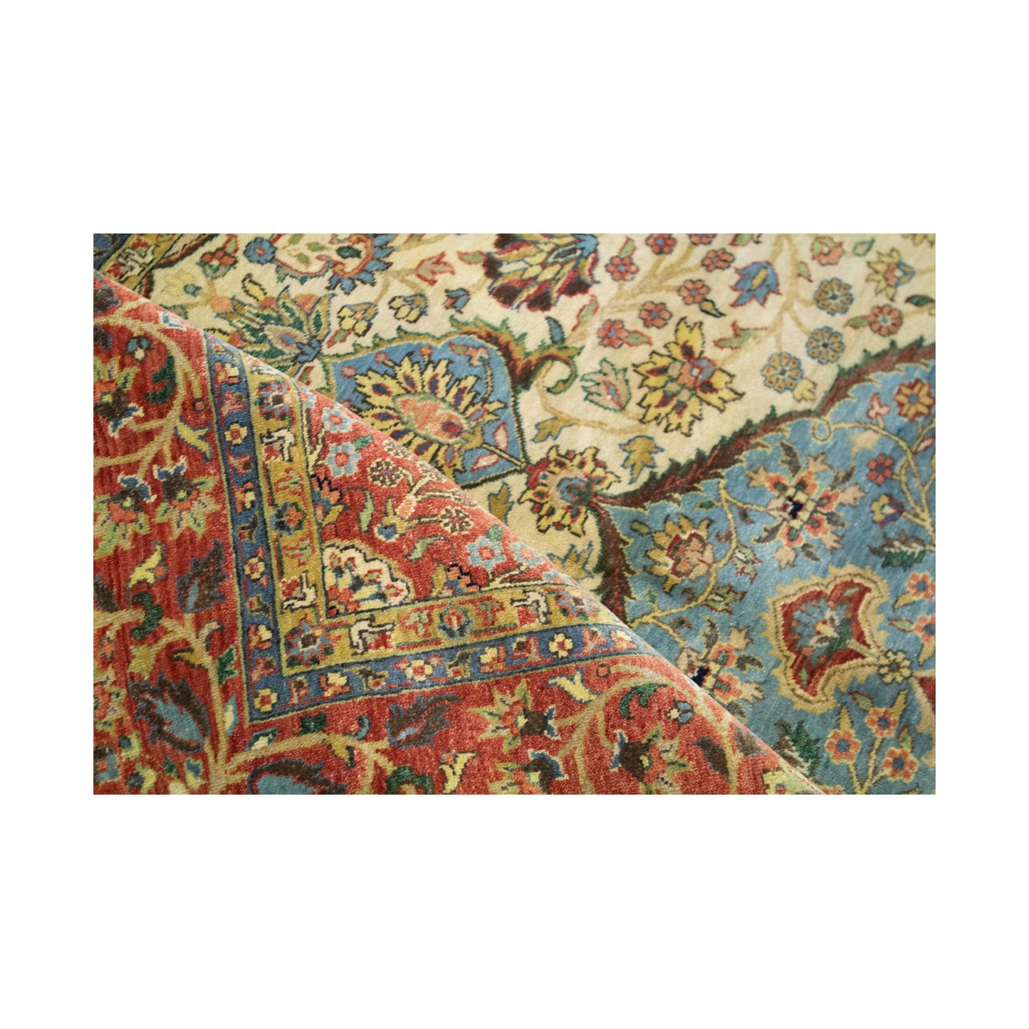 BAKSHAHE FH001 IVORY / RED