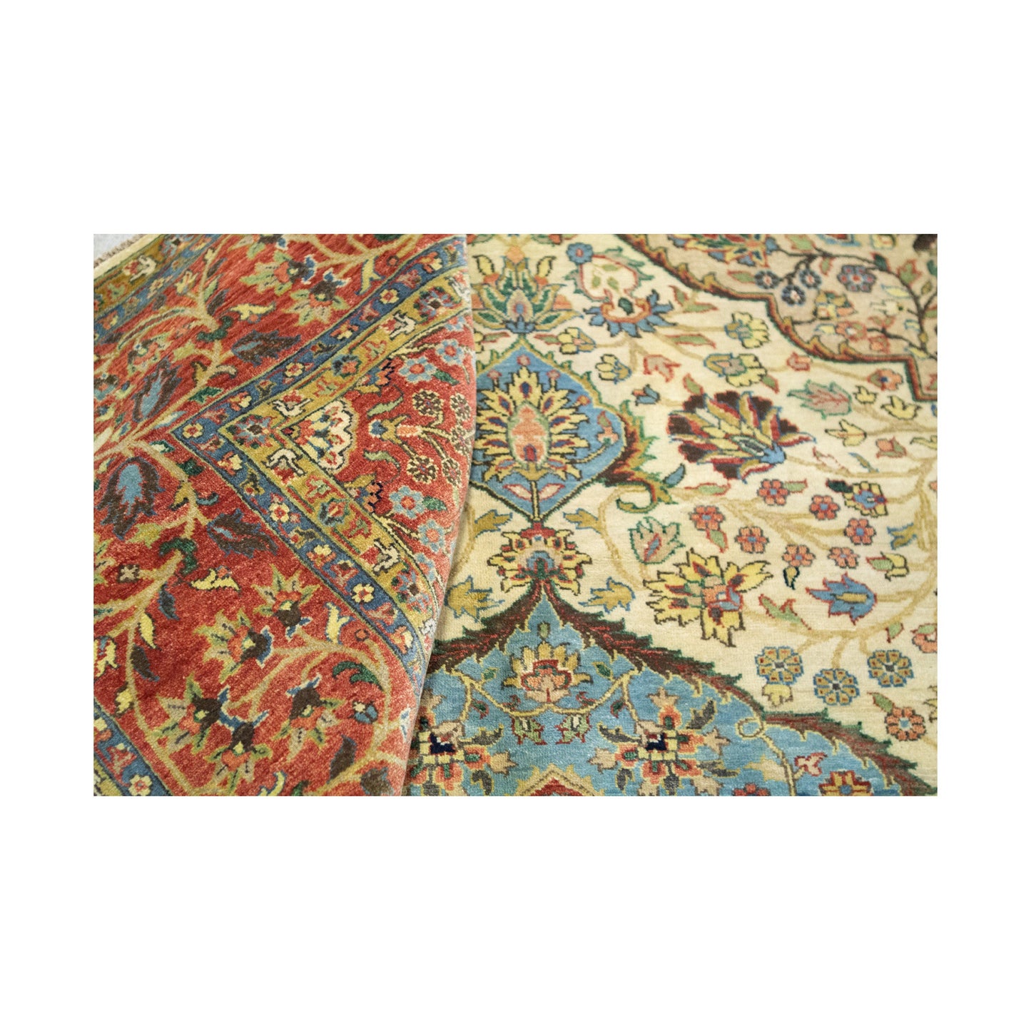 BAKSHAHE FH001 IVORY / RED