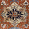 BAKSHAHESH HE617 RUST / NAVY