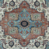 BAKSHAHESH HE619 BEIGE / RUST