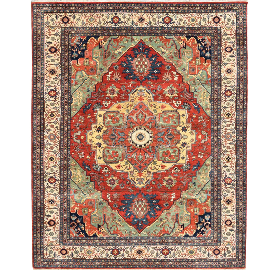 BAKSHAHE HE619 RUST / BEIGE