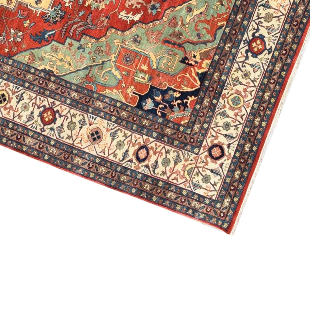 BAKSHAHE HE619 RUST / BEIGE