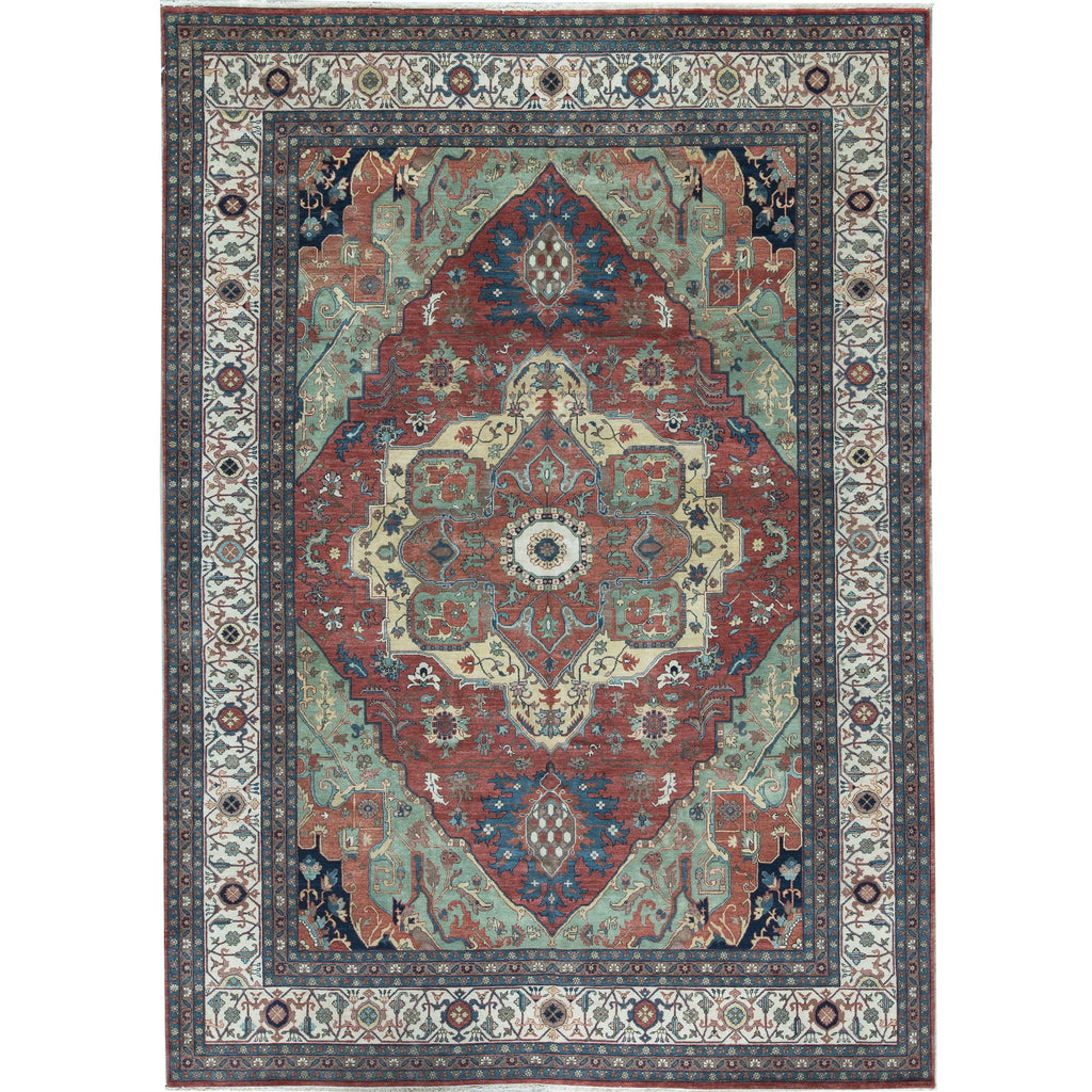 BAKSHAHE KC619 RUST / BEIGE