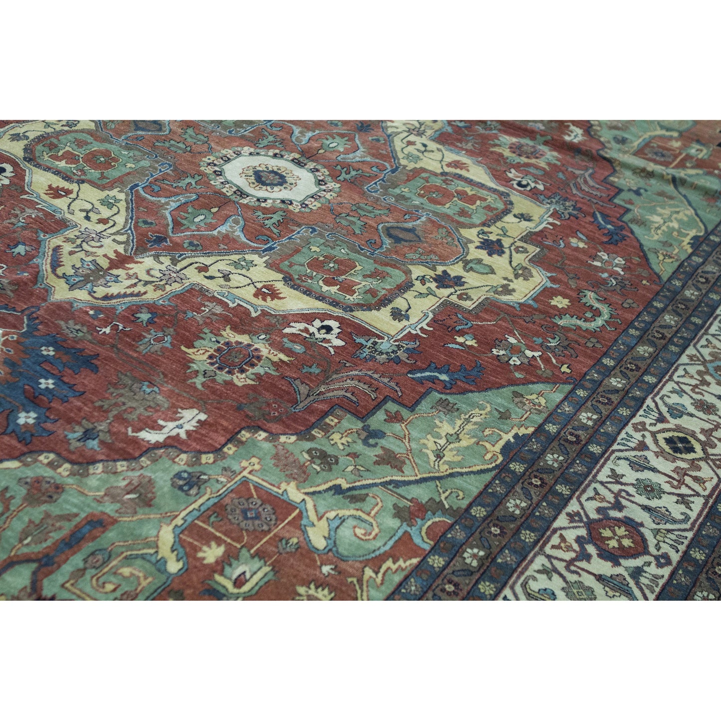 BAKSHAHE KC619 RUST / BEIGE