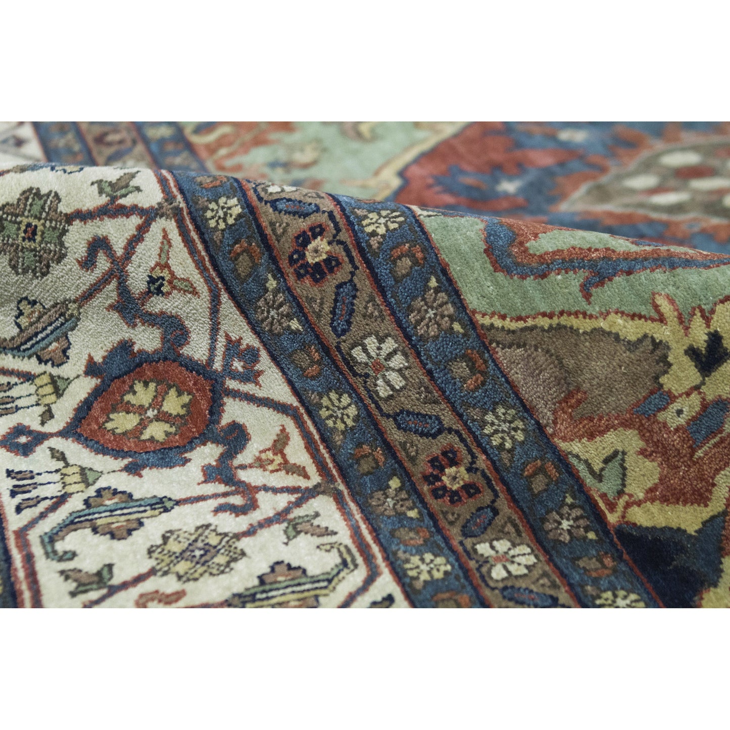 BAKSHAHE KC619 RUST / BEIGE