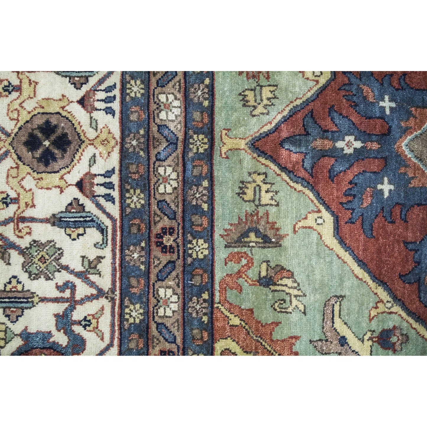 BAKSHAHE KC619 RUST / BEIGE