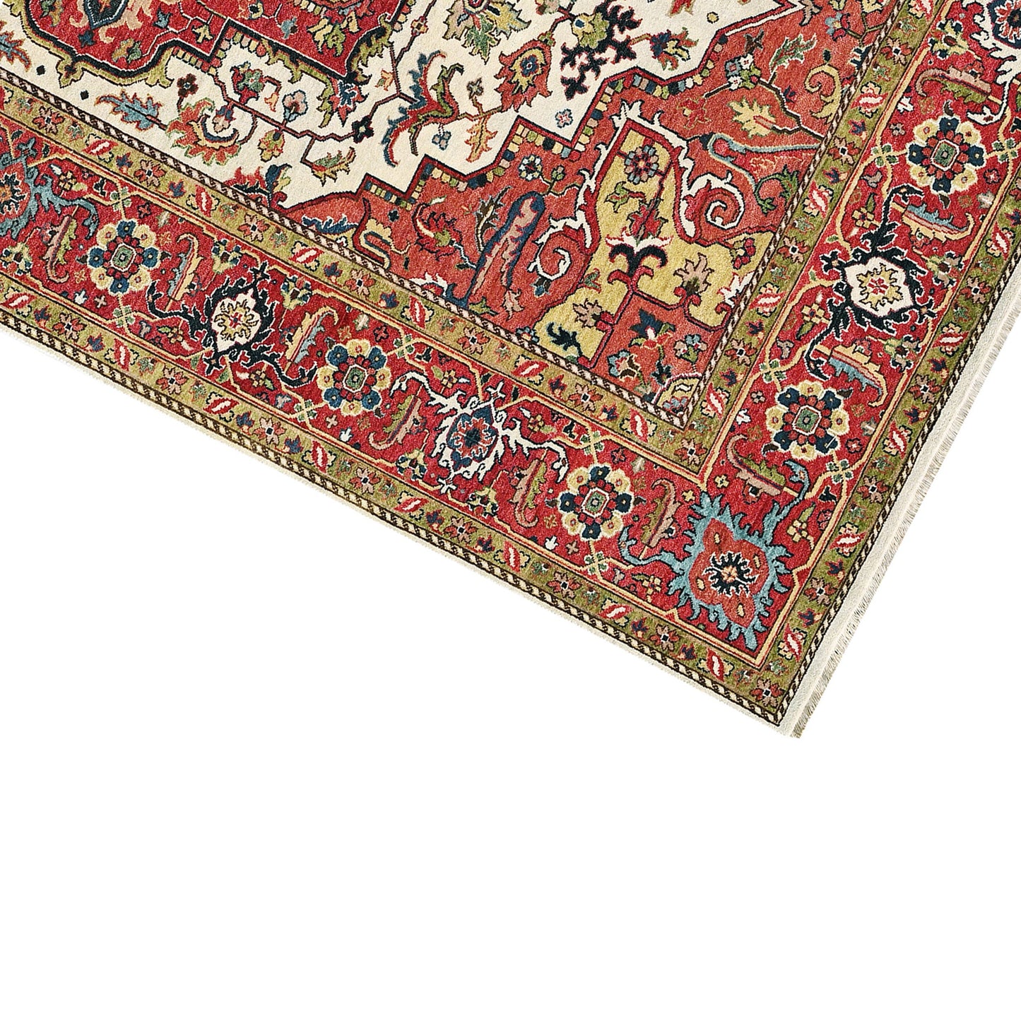 BAKSHAHE KC701 BEIGE / RED
