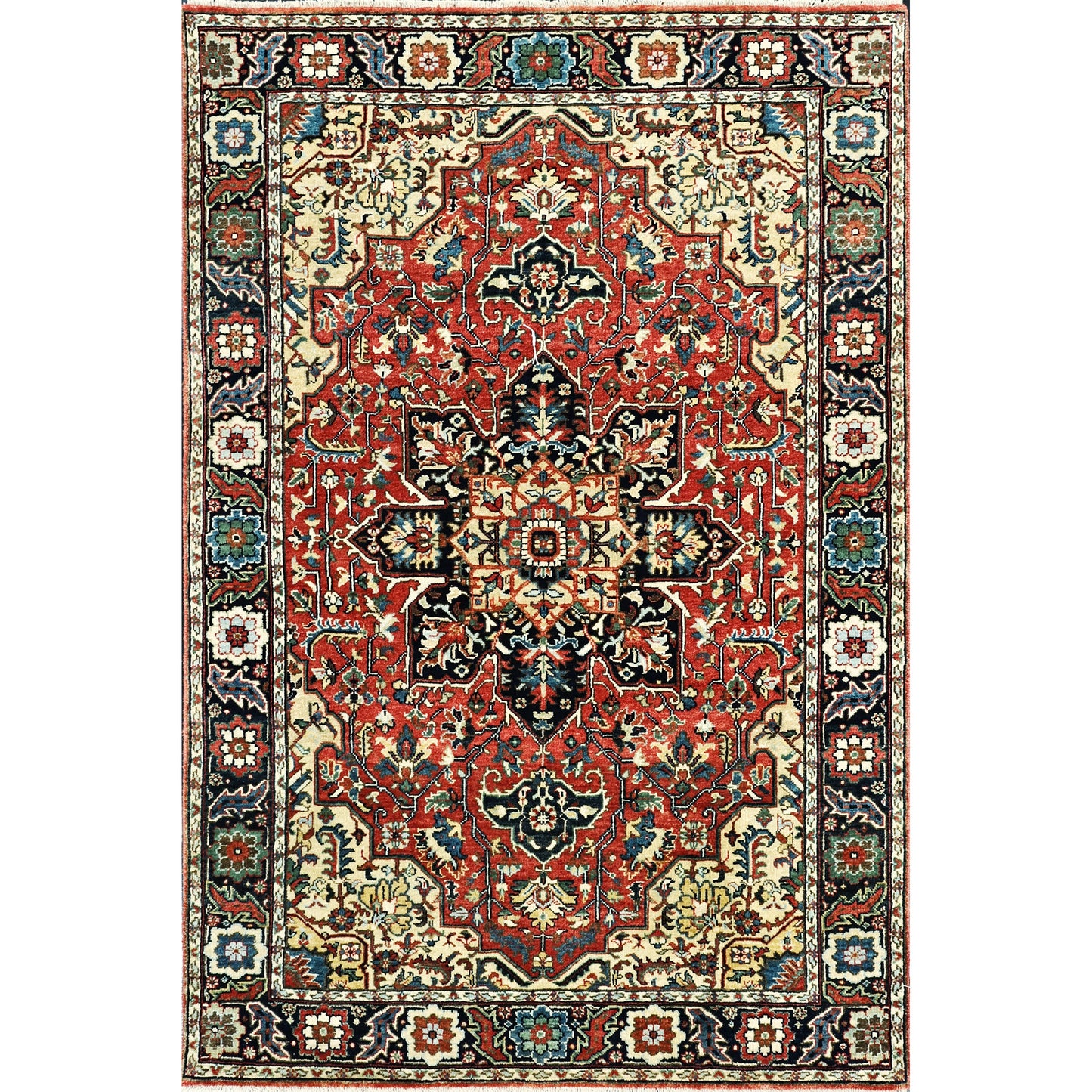 BAKSHAHESH MF002 RED / BLUE