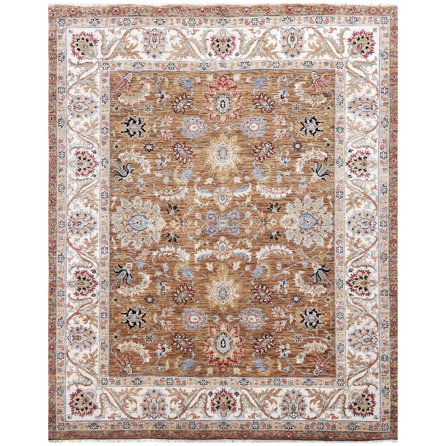 BAKSHAHESH NK538 BROWN / IVORY