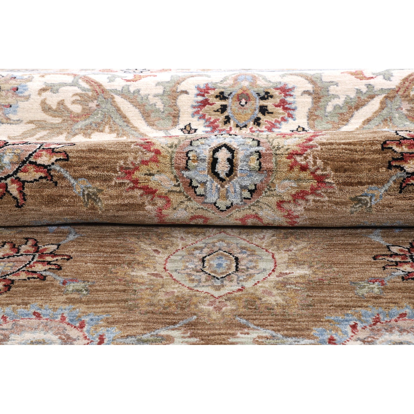 BAKSHAHESH NK538 BROWN / IVORY