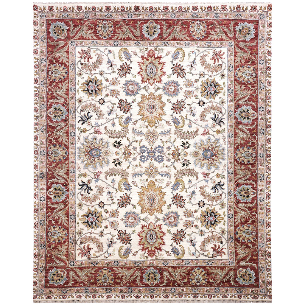 BAKSHAHESH NK538 IVORY / RUST