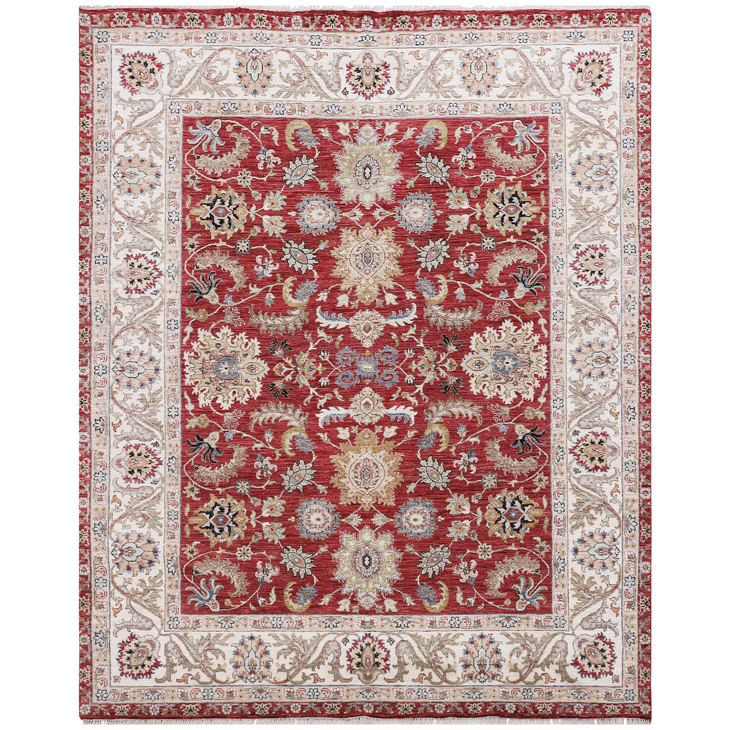BAKSHAHESH NK538 RED / IVORY