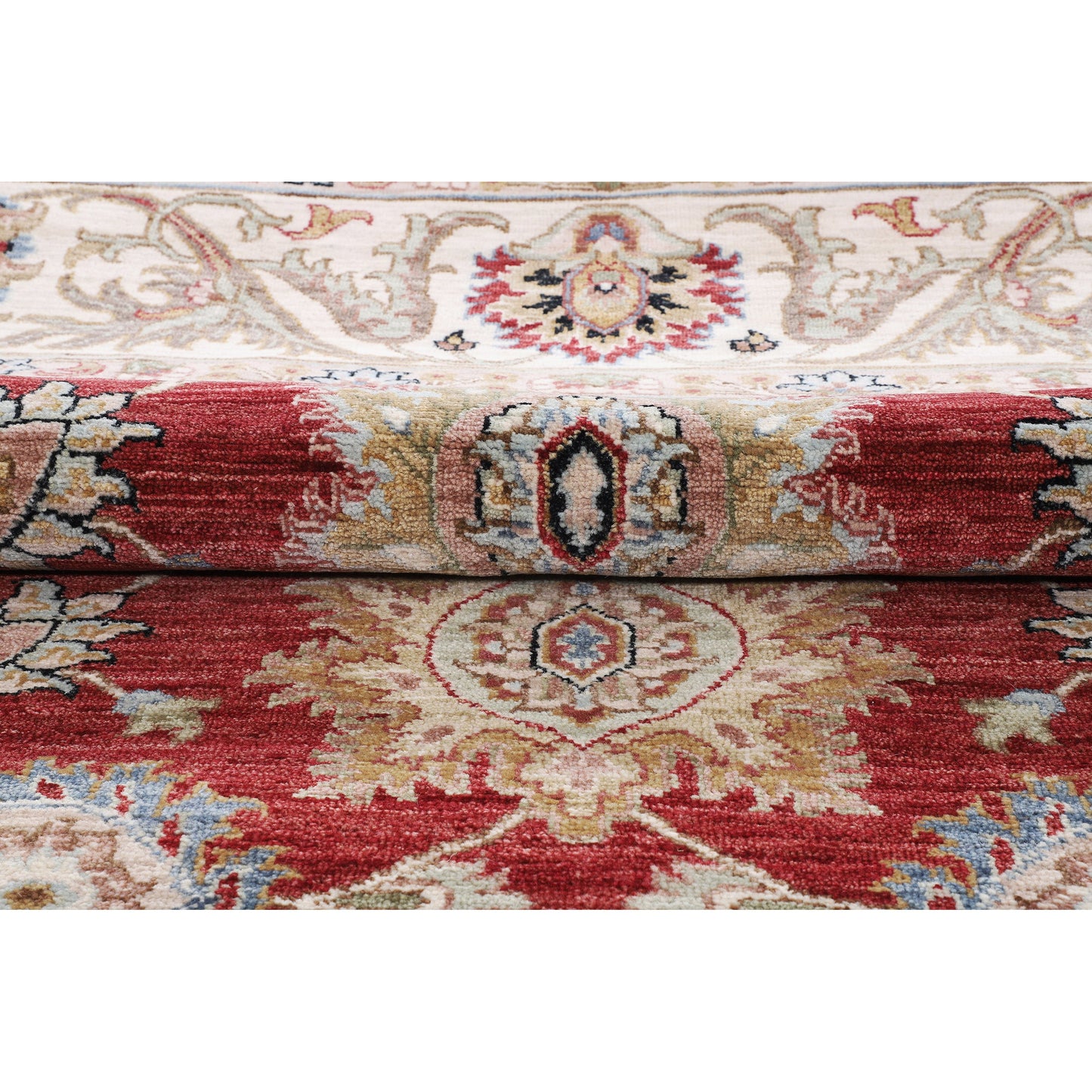 BAKSHAHESH NK538 RED / IVORY