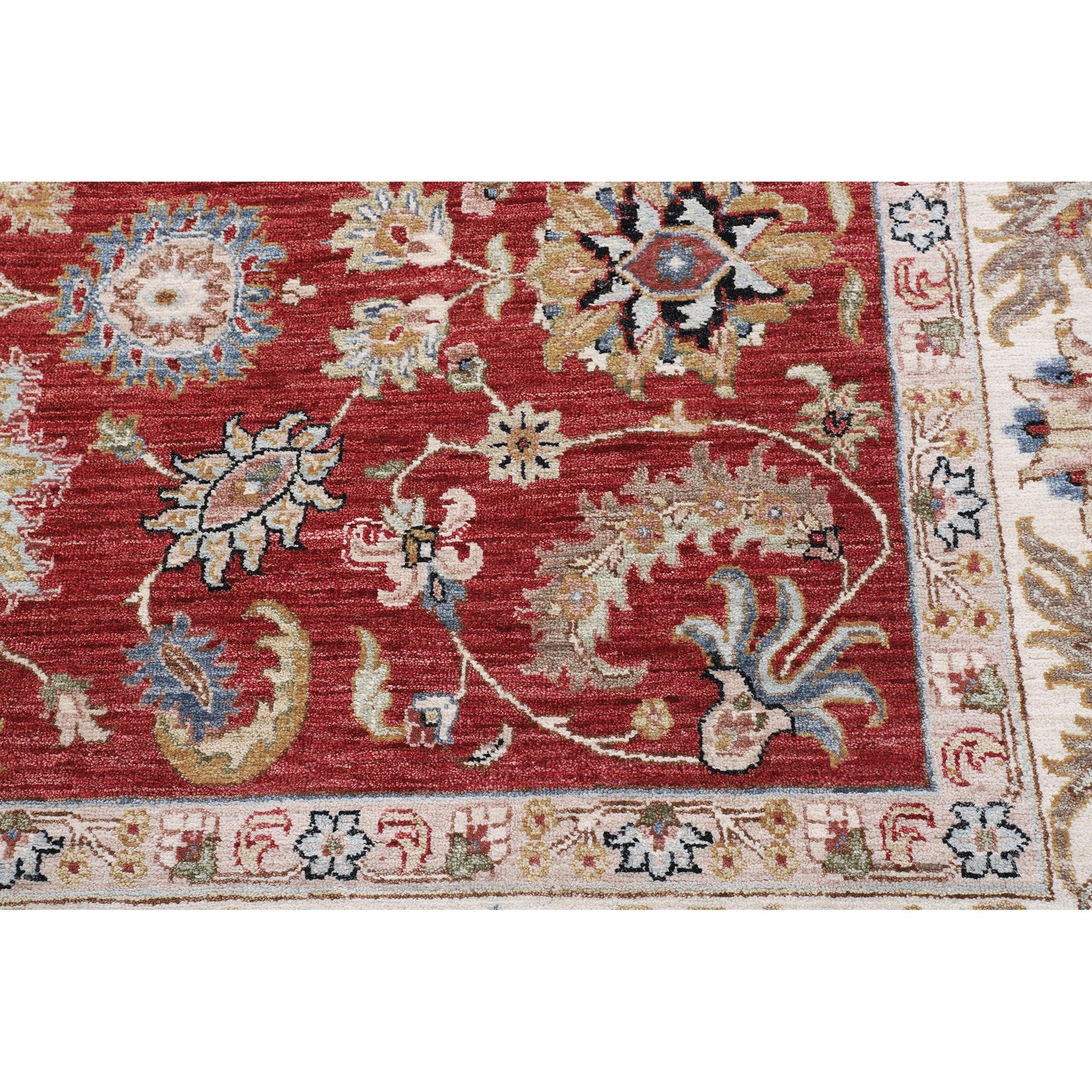 BAKSHAHESH NK538 RED / IVORY