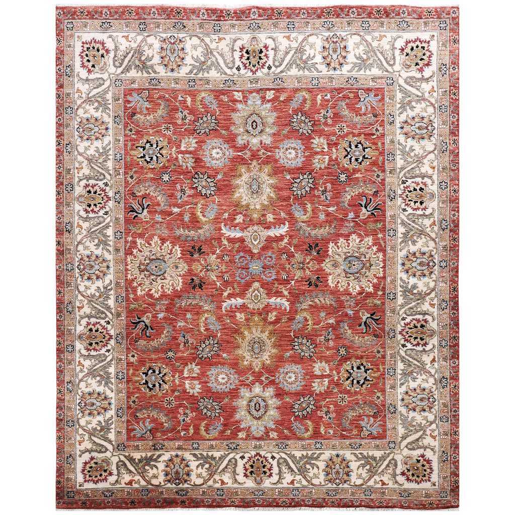 BAKSHAHESH NK538 RUST / IVORY