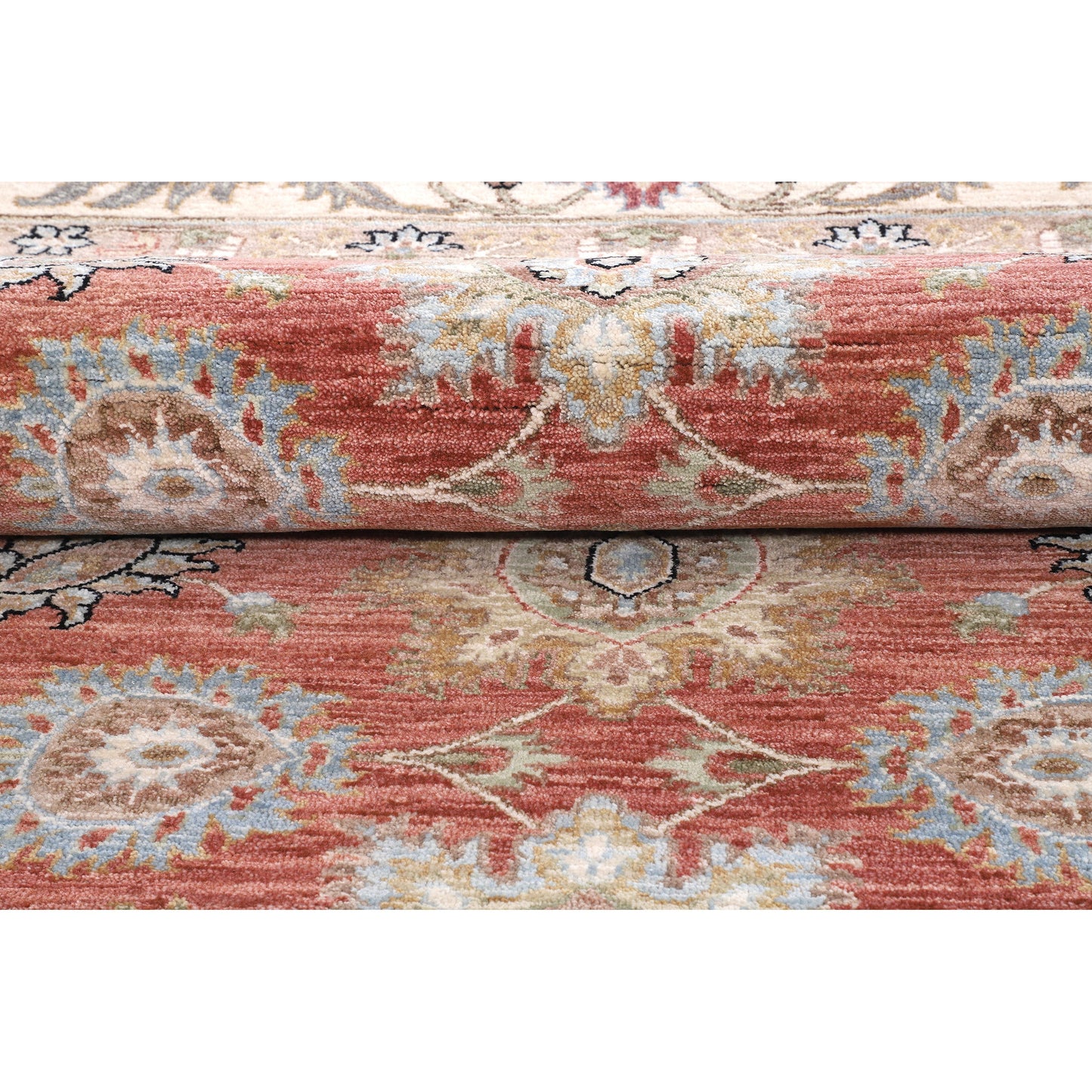 BAKSHAHESH NK538 RUST / IVORY