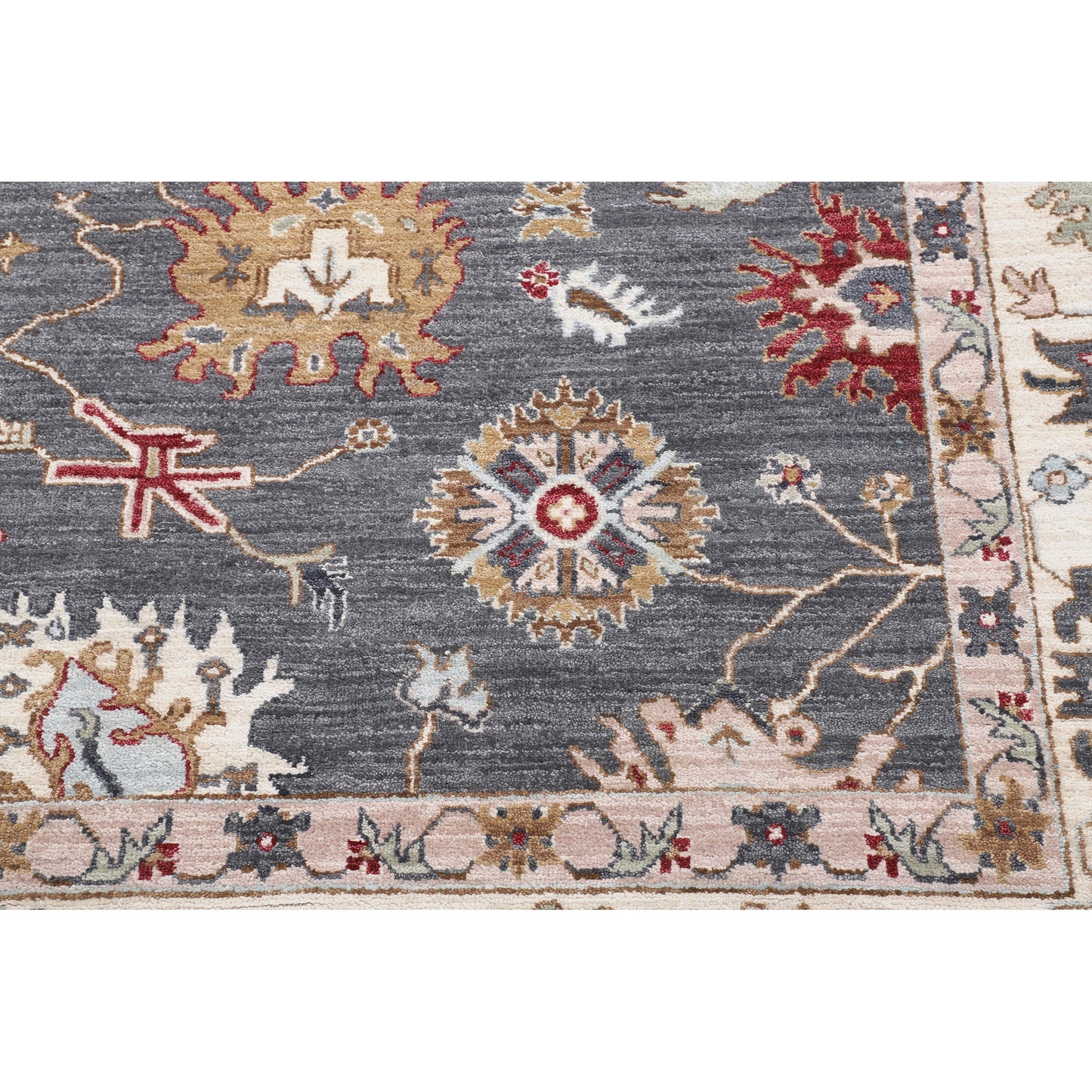 BAKSHAHESH NK622 GREY / IVORY