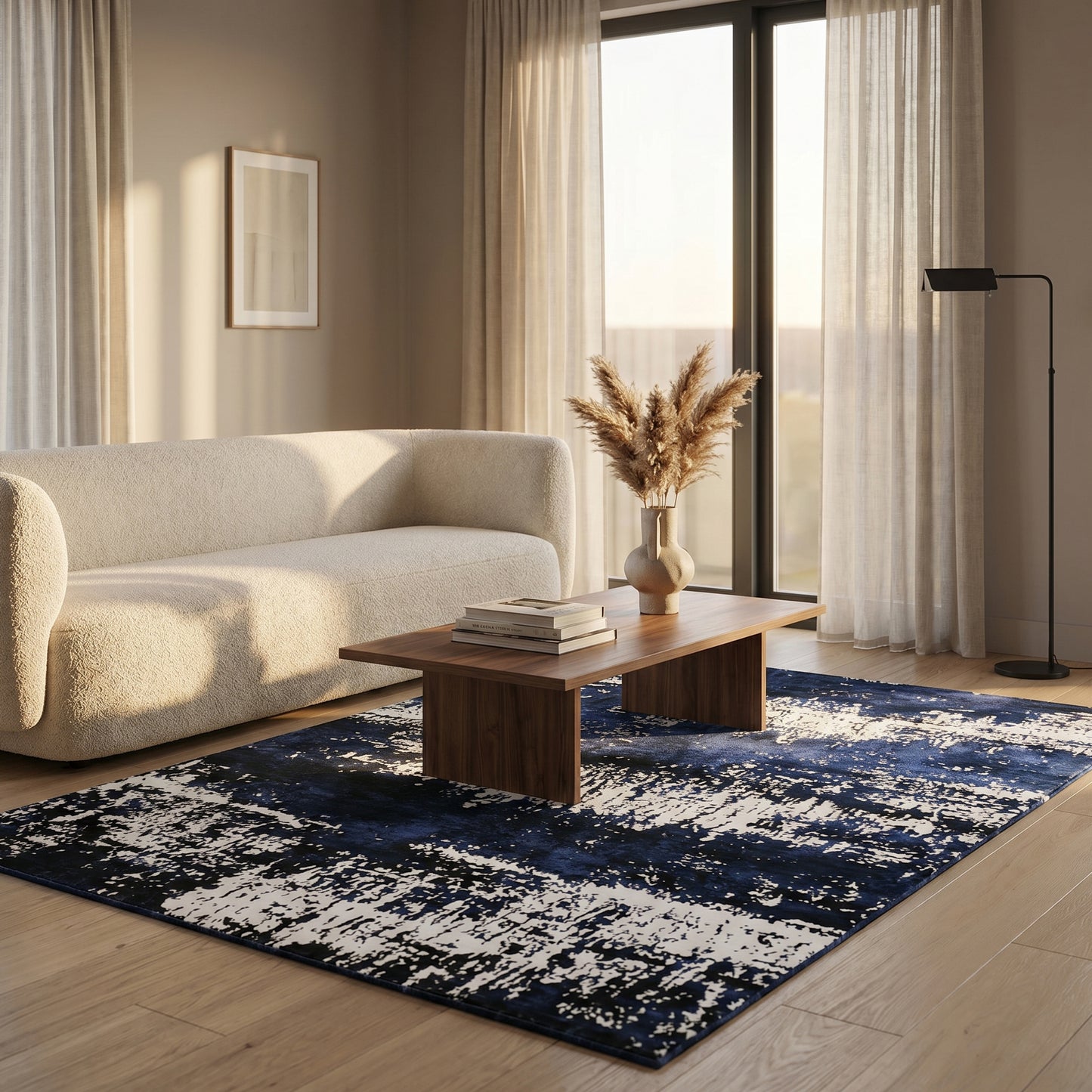BELSTONE JM303 BLUE / IVORY