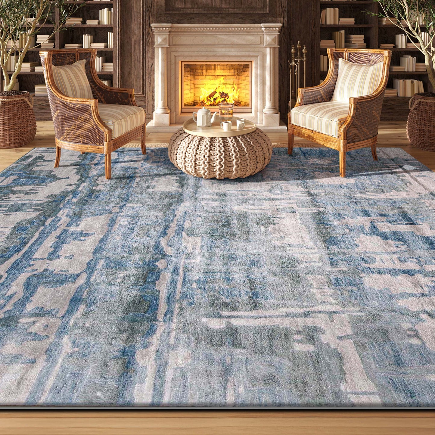 BAMBOO SELECT B1902 TURQUOISE / GREY