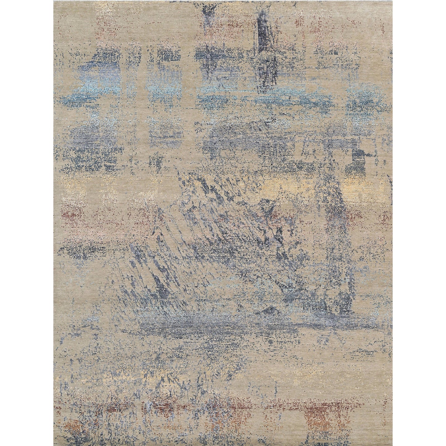 BROOKHAVEN 14238 BEIGE / LIGHT BLUE