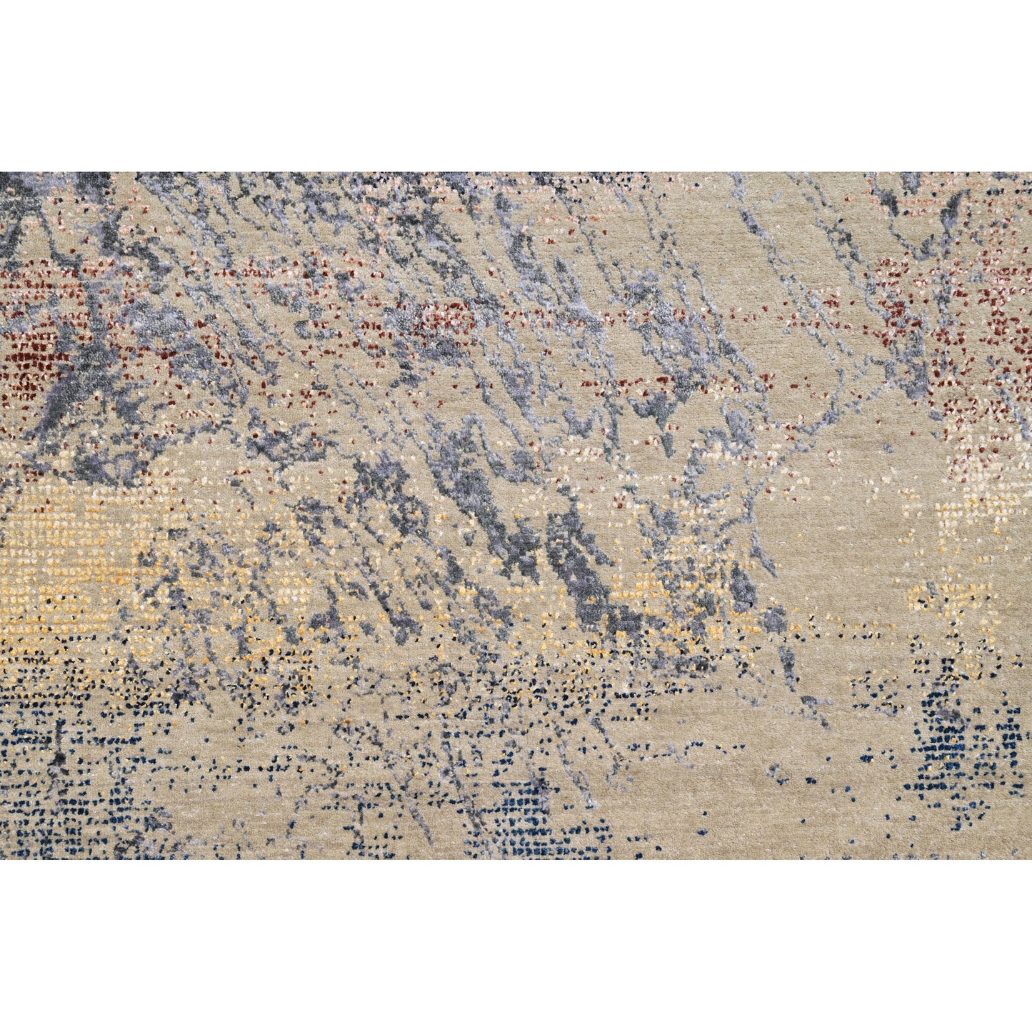 BROOKHAVEN 14238 BEIGE / LIGHT BLUE