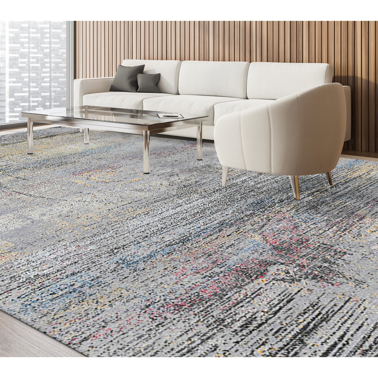BROOKHAVEN 14284 SILVER / MULTI