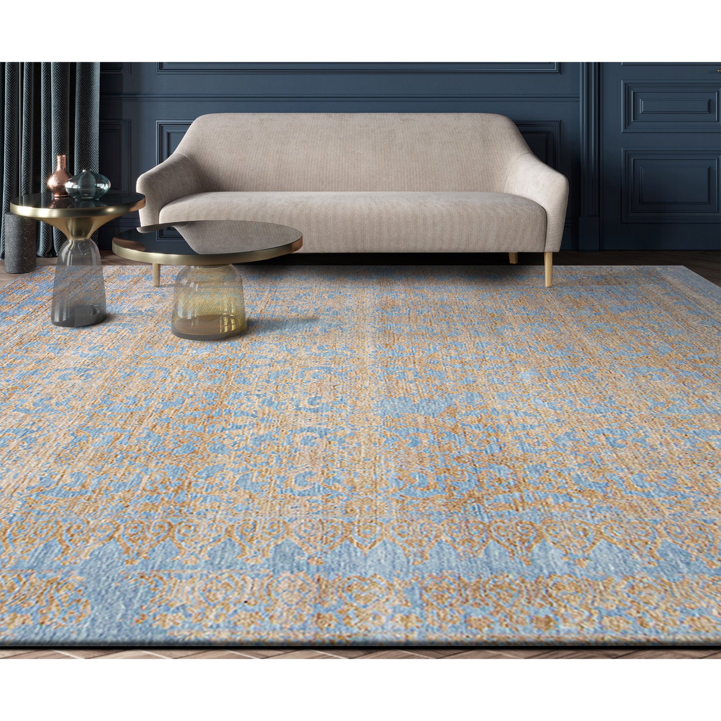 BROOKHAVEN DC116 LIGHT BLUE / GOLD
